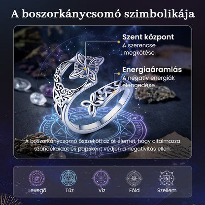 Stříbrný prsten S925 s keltským uzlem – kup 1 a získej 1 zdarma