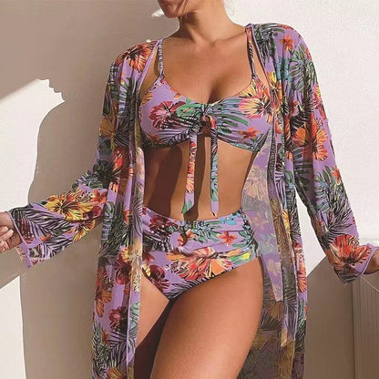 👙☀️【S-2XL】【Třídílná sada】Nová třídílná sada plavek z roku 2026