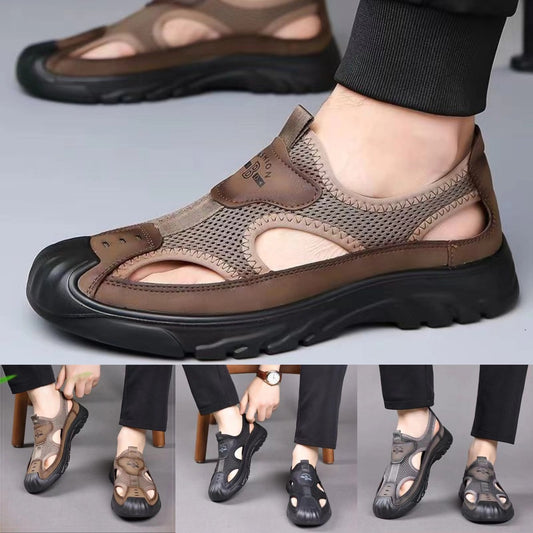 👟Oferta de verano 🏆【Tallas 38-46】Nuevas sandalias de hombre 2026, ligeras, deportivas y casuales, antideslizantes, ideales para la playa