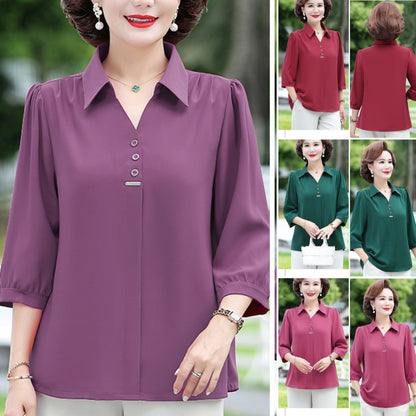💓【Oferta especial】💓 Nueva camisa de gasa de manga larga 2026