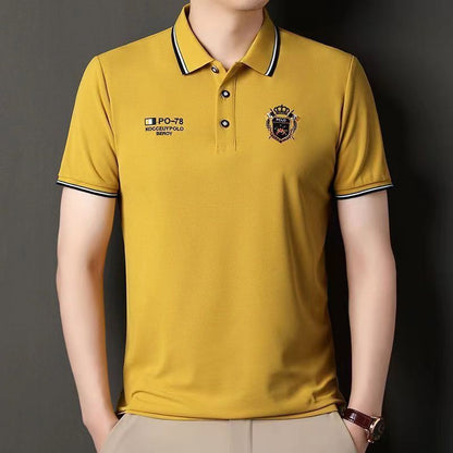 【M-4XL】Polo nuevo para hombre, color liso