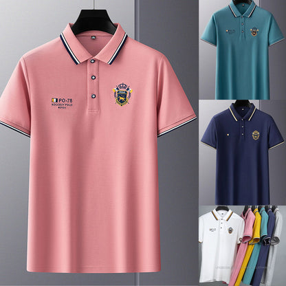 【M-4XL】Polo nuevo para hombre, color liso