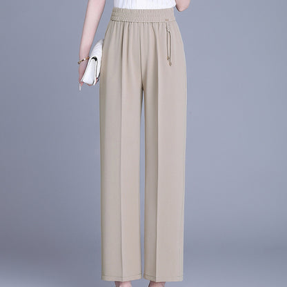 【XL-6XL】Pantalones de verano de talle alto y corte recto | Silueta relajada y estilizada | Ideal para el uso diario