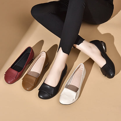 ✨【35-41】😍👍2026 Dámské měkké kožené boty - pohodlné a elegantní