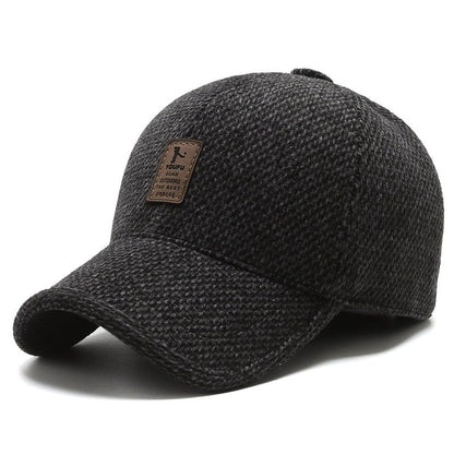 ⭐🧢 Teplá pánská čepice s klapkami na uši: pohodlí na podzim a zimu.