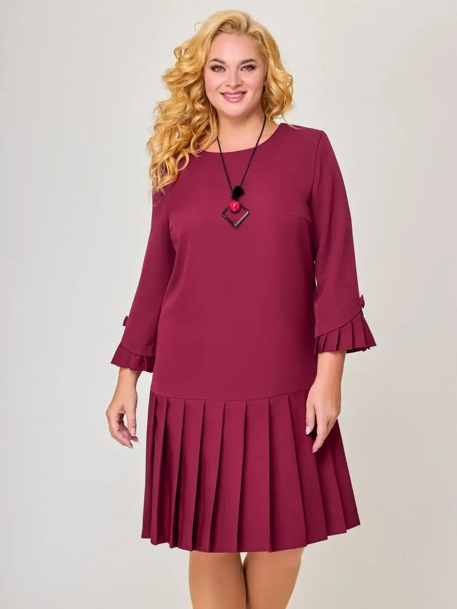 💌【S-5XL】👗 Nowa, wysokiej jakości, elegancka sukienka na jesień i zimę