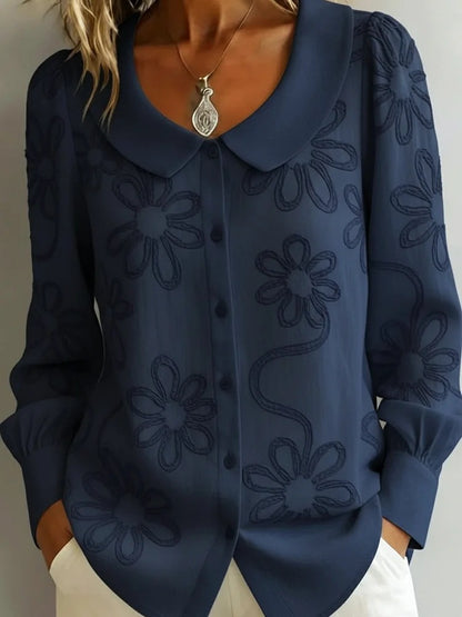 👚Camisa bordada retro francesa de 2026【S-2XL】