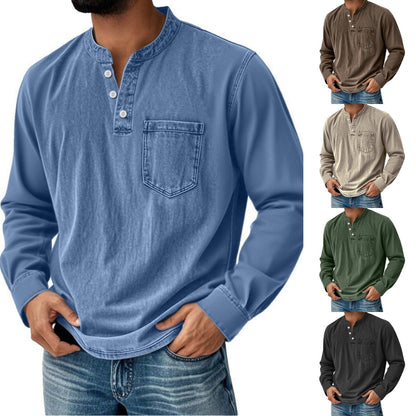 📢📢 50% kedvezmény 👔 【S-5XL】Férfi divatos, casual pólók tavaszra/nyárra