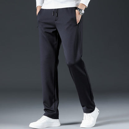 🔥【¡50% de descuento!】Pantalones casuales de verano sueltos con cintura elástica para hombre