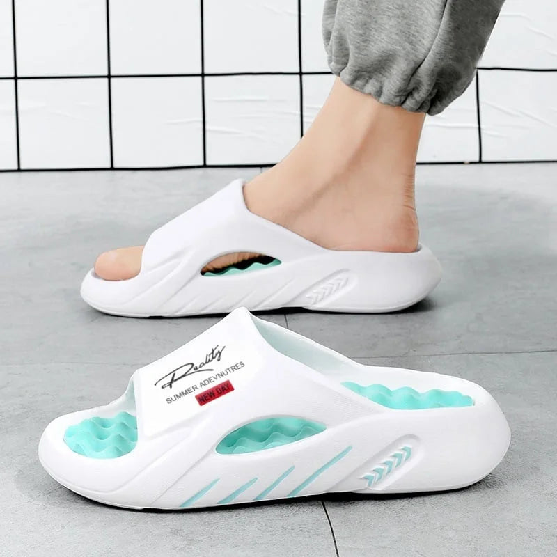 👣💭 Zapatillas de moda unisex con suelas gruesas, suaves, antideslizantes y resistentes al desgaste