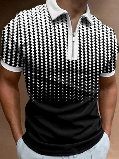 🌿【50% sleva】【S-3XL】2026 nové letní pánské polo tričko na zip