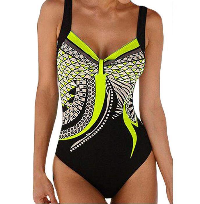 🩱Sezonowa oferta specjalna🏊‍♀️ Nowy strój kąpielowy jednoczęściowy retro 2026 z nadrukiem, bikini
