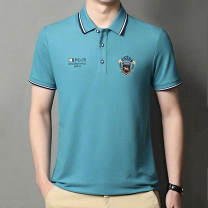 【M-4XL】Polo nuevo para hombre, color liso