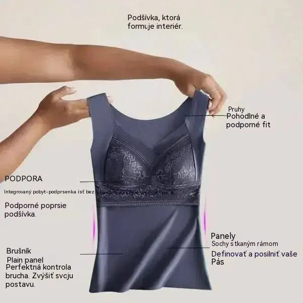 ✨【Kup 1, druhý zdarma】🔥【L–4XL】✨ Krajková podprsenka s širokými ramínky a krásně řešenými zády; pomáhá pozvednout a vytvarovat poprsí a poskytuje mu oporu ✅【Doporučeno lékaři】
