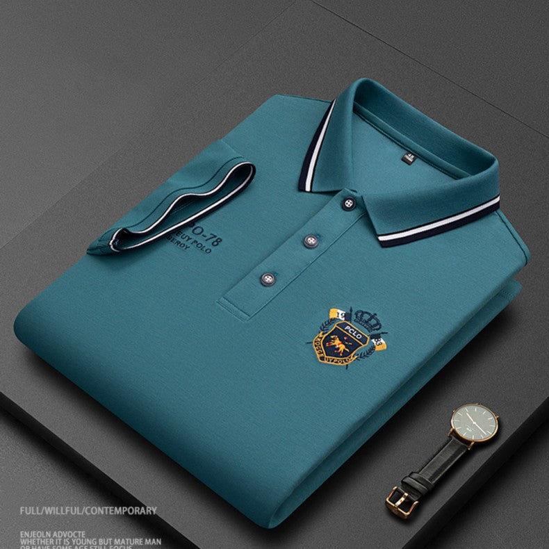 🔥🥰👔【M-3XL】2026 Nejnovější pánské polokošile s klopou