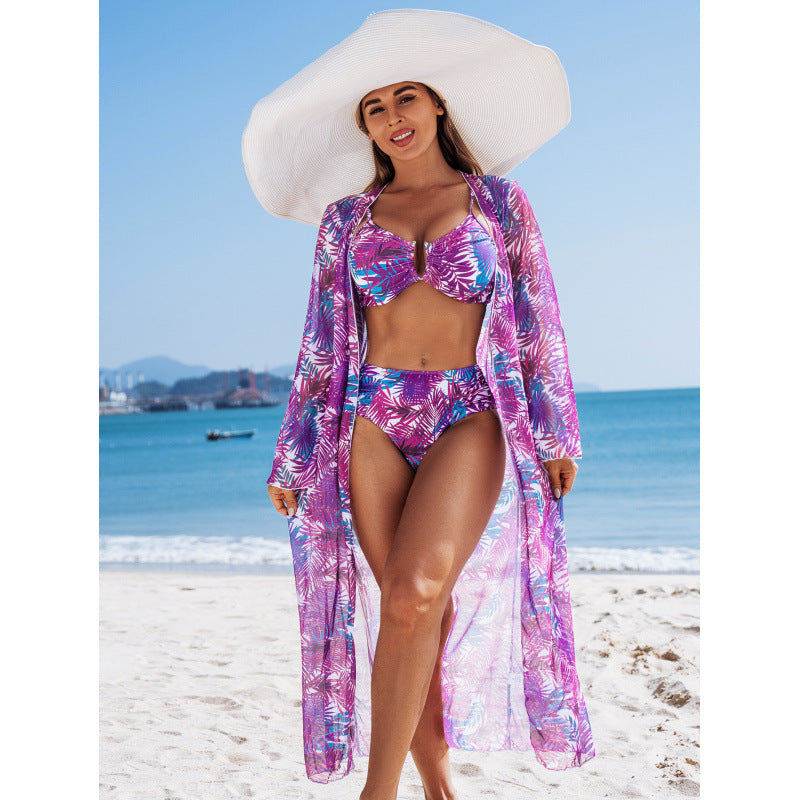 🩱🏖️【S-2XL】Módní a sexy třídílné bikiny, vysoká kvalita