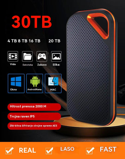 🔥【Último día con 50 % de descuento】🔥【6TB-64TB】Disco duro de estado sólido móvil de alta velocidad