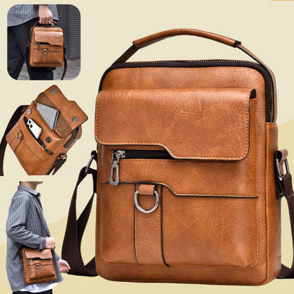 【Kupte 1 a získejte 1 zdarma】👜 Pánská ležérní módní kožená taška z hovězí kůže