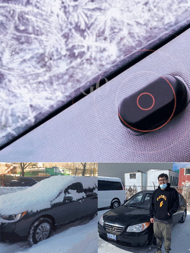 🔥❄️ Autós hóeltávolító eszköz – kifejezetten az autóablakok jégmentesítésére és hómentesítésére tervezve🚗