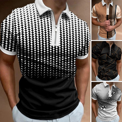 🌿【50% sleva】【S-3XL】2026 nové letní pánské polo tričko na zip