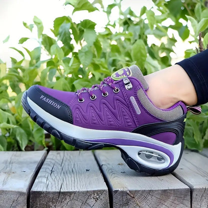 🔥【Gran oferta】【Tallas 35-42】Nuevos zapatos casuales de mujer de suela blanda con amortiguación de aire para aumentar la altura (modelo 2026)