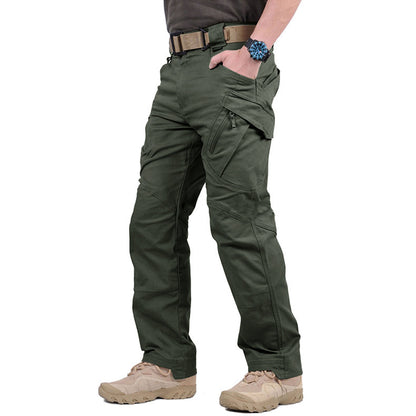 🔥Bestseller🔥【S-5XL】Męskie taktyczne spodnie bojowe w kamuflażu, z kieszeniami