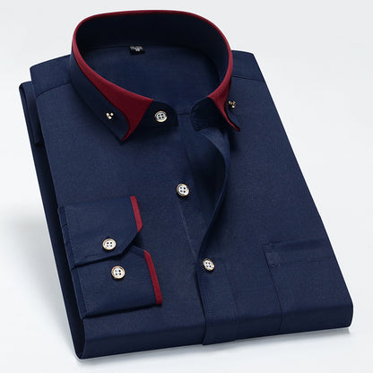 🏆👕【Venta caliente🔥】【S-4XL】Camisa Casual de Negocios para Hombre 2026 - Ligera y Transpirable