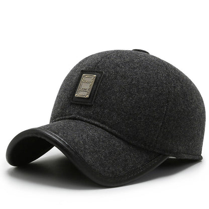 ⭐🧢 Teplá pánská čepice s klapkami na uši: pohodlí na podzim a zimu.