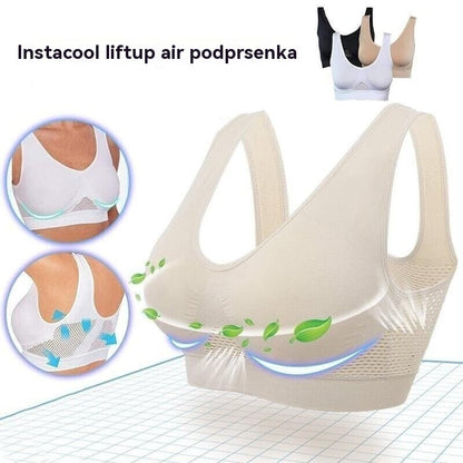 【 🔥VÝPREDAJ NA KONIEC SEZÓNY】😍【Balení 3 kusů】Bezešvá podprsenka pro plné velikosti ❤️ Prodyšná a chladivá【40–120KG】