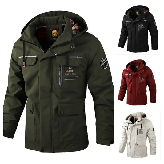 🔥50% zniżki dzisiaj🔥【M-6XL】2026 Nowa męska, gruba, ciepła, wiatroszczelna i wodoodporna kurtka