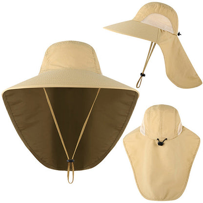 🔥🧢【Kup 1️⃣, získej 1️⃣ zdarma】【Letní sleva】🎣Univerzální sluneční klobouk na rybaření pod širým nebem – lehký a prodyšný ☀️💨