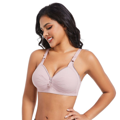 Gran oferta: 49 % de descuento🥰🥰🥰【2 piezas】 Sujetador de ropa interior cómoda de talla grande【M-4XL】