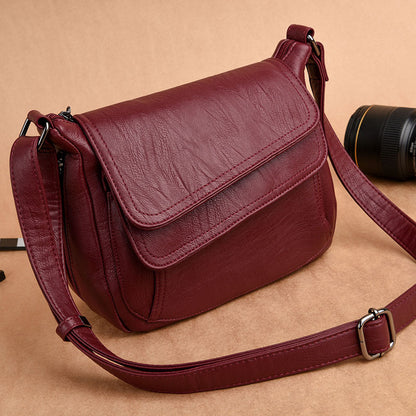 👛2026 malá čtvercová měkká kožená taška taška přes rameno z pravé kůže👛