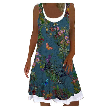 【S-5XL】Vestido de talla grande