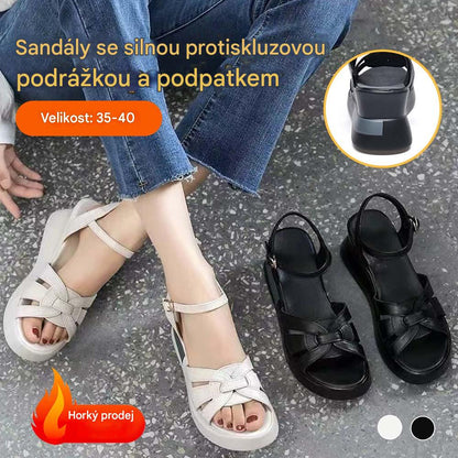 💞2026 Sandály na klínu v novém stylu