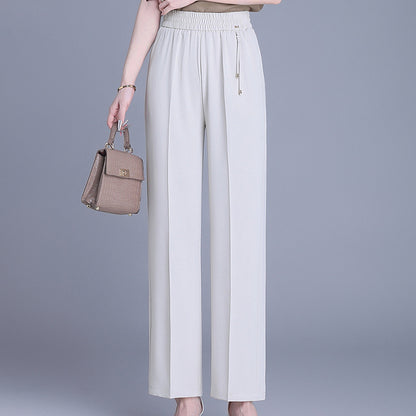 【XL-6XL】Pantalones de verano de talle alto y corte recto | Silueta relajada y estilizada | Ideal para el uso diario