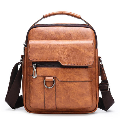 【Kupte 1 a získejte 1 zdarma】👜 Pánská ležérní módní kožená taška z hovězí kůže