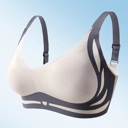 😍【Paquete de 4】Sujetador de una pieza sin aros para mujer❤️【40-85 kg】