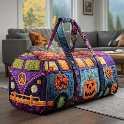 👜💐【(16x8x8) palců】Polstrovaná cestovní taška Hippie Van