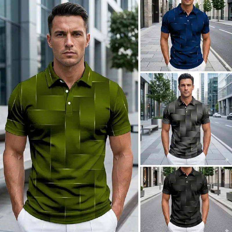✨ Pánské polo triko S–5XL – prodyšné, styl 2026 | -50%